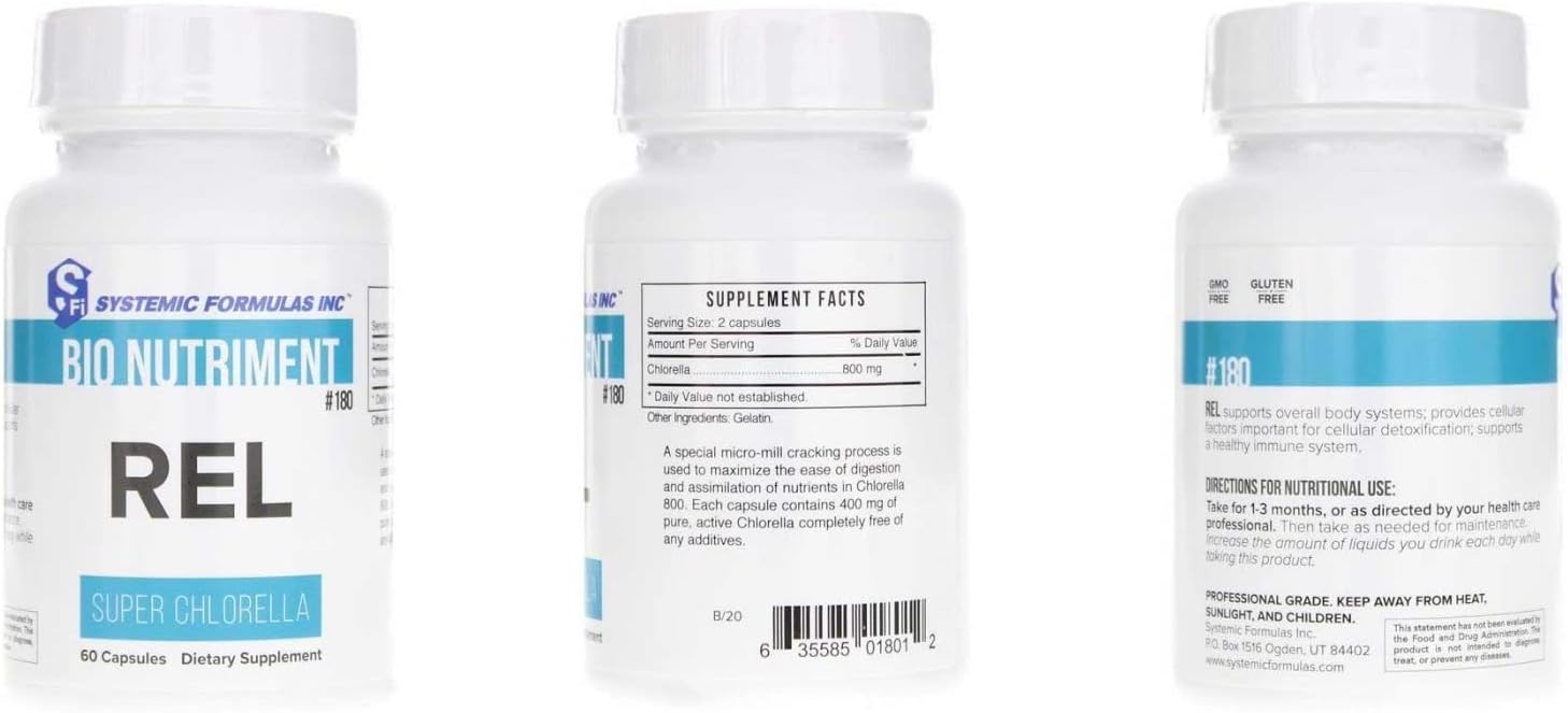 Systemic Formulas REL - CLORELA