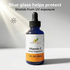 Herb-Science Vitamina C Líquida – Ácido Ascórbico Prensado en Frío, Gotas Sublinguales, Vegano, Sin Alcohol