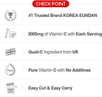 Sookwang Korea MEGADOSE Vitamina C en Polvo 3000mg - 100 sticks