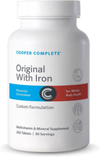 Cooper Complete Original Multivitamin with Iron - 30 Day Supply