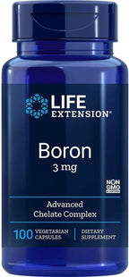 Life Extension Boro 3 mg - 100 Cápsulas Vegetarianas