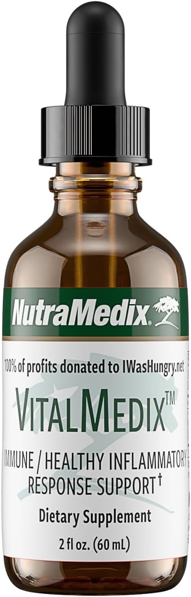 NutraMedix VitalMedix - Extracto de Uña de Gato y Moringa - 2 oz (60 ml)