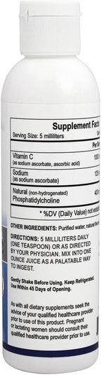 Empirical Labs Vitamina C Liposomal - 96% Absorción Celular con Fosfatidilcolina - 141g (5 oz)