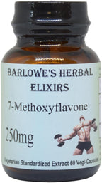 Barlowe's Herbal Elixirs Extracto de 7-Metoxiflavona 250mg | 60 Cápsulas Veganas