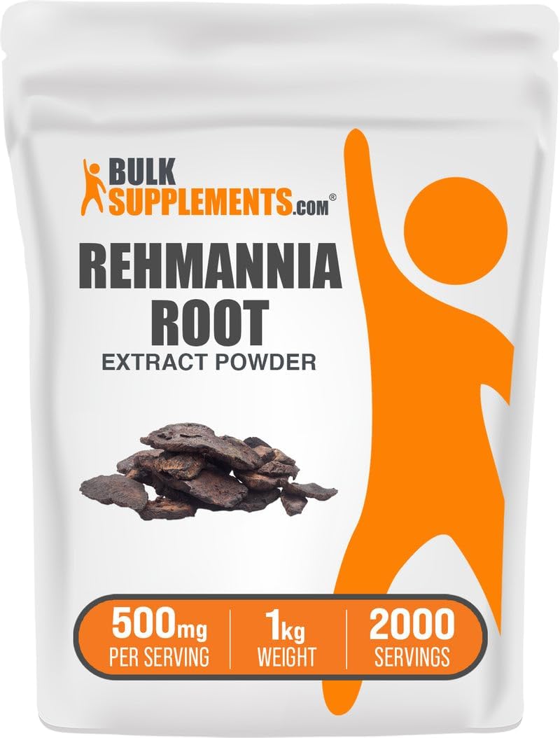 Extracto de Raíz de Rehmannia en Polvo, 250g (8.8 oz) - BulkSupplements