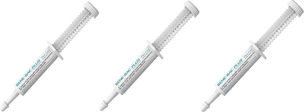 Sakioo Probiotique Gel probiótico para mascotas - Paquete de 3 jeringas de 15 g