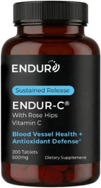 ENDUR-C Vitamina C + Escaramujo SR 500 mg 200 comprimidos