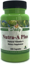 Daily Manufacturing Nutra-A Plus™ (Vitamina A-Palmitato y Betacaroteno) 100 Cápsulas Vegetarianas
