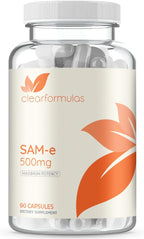 Extra Strength SAMe 500 mg - S-Adenosil-L-Metionina - Suplemento de Alta Absorción para Articulaciones y Estado de Ánimo