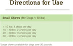 Herbsmith Senior Dog Wisdom – Suplemento para la salud cerebral de perros mayores, 60 masticables