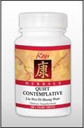 Kan Herbs Company Quiet Contemplative – Fórmula herbal tradicional china para nutrir el Yin del Riñón, estabilizar el Jing, apoyar el envejecimiento saludable y el equilibrio emocional, 300 comprimidos