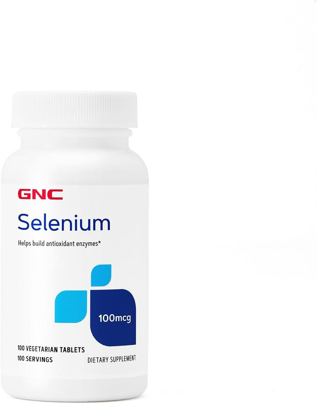 GNC Selenio 100mcg | 100 Comprimidos Vegetarianos