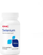 GNC Selenio 100mcg | 100 Comprimidos Vegetarianos