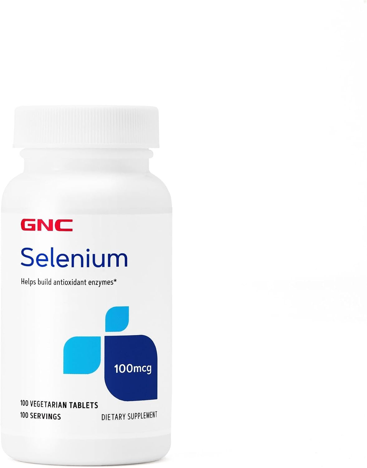 GNC Selenio 100mcg | 100 Comprimidos Vegetarianos
