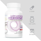 Omvi Formulas, Suplemento para el Crecimiento del Cabello con Biotina 20.000 mcg, Colágeno, Queratina, Vitaminas A, C, D3 y B12, Cabello, Piel y Uñas Fuertes, No OGM, Sin Gluten, 120 Cápsulas