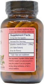 Extracto de Spilanthes Acmella | 600mg por Cápsula | 60 Cápsulas Veganas
