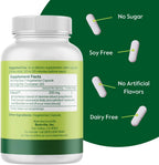 BESTVITE InSea2 250mg (120 Cápsulas Vegetarianas) - Mezcla Investigada de Algas Kelp y Bladderwrack - Sin Estearatos - Vegano - No OGM - Sin Gluten