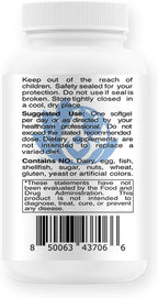 EcoIntegratives E-1,000 iu All Natural Forms of Vitamin E Mixed Tocopherols - 100 Softgels
