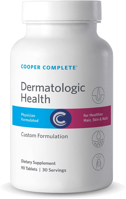 Cooper Complete Dermatologic Health - Biotina para Piel, Cabello y Uñas (2 Paquetes) – Image 1
