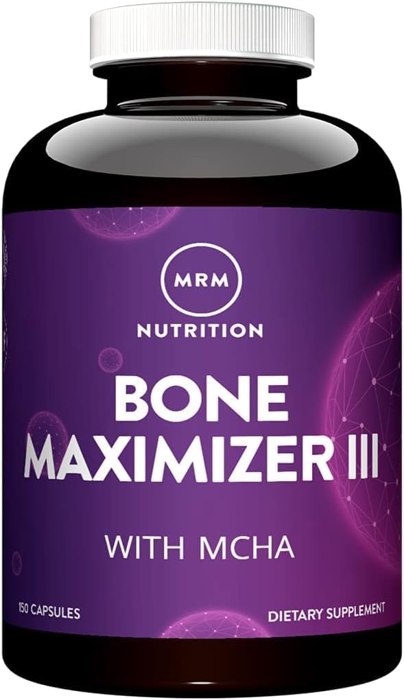 MRM Nutrition Bone Maximizer III - Bone Supplement for Men & Women - 50 Doses