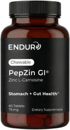ENDUR PepZinGI Zinc-Carnosina 75 mg (60 tabletas masticables)