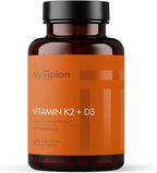 Olympian Labs Vitamina K2 + D3, 60 Cápsulas Veganas