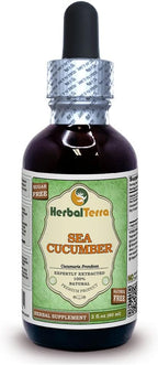 Sea Cucumber (Cucumaria Frondosa) Glicerita, Extracto Líquido Sin Alcohol 60 ml