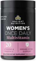 Ancient Nutrition Women's 1-Day Multivitamin, 30 Cápsulas