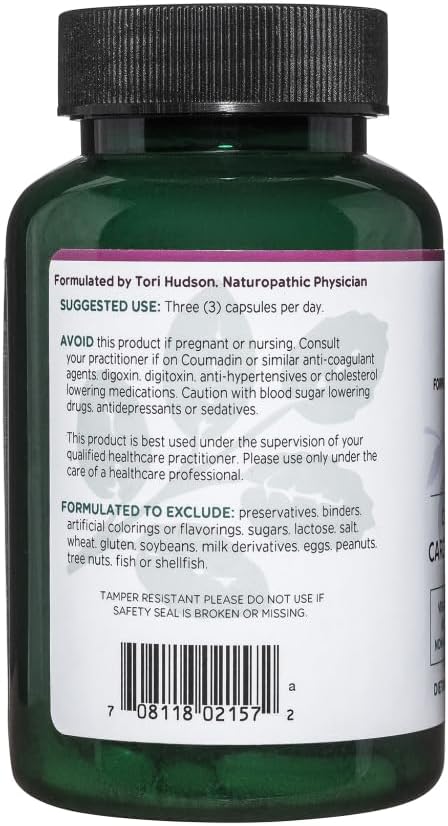 Vitanica VasoBlend, Apoyo Cardiovascular, Vegano, 90 Cápsulas