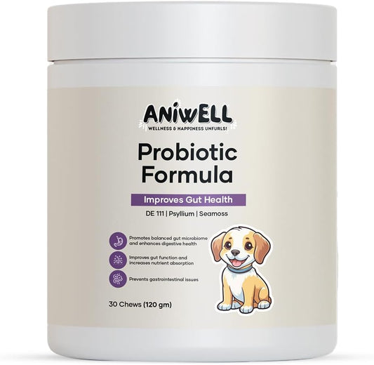Aniwell Probióticos Masticables para Perros – Pack de 2