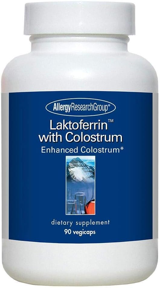 Lactoferrina con Calostro 90 Cápsulas Vegetales