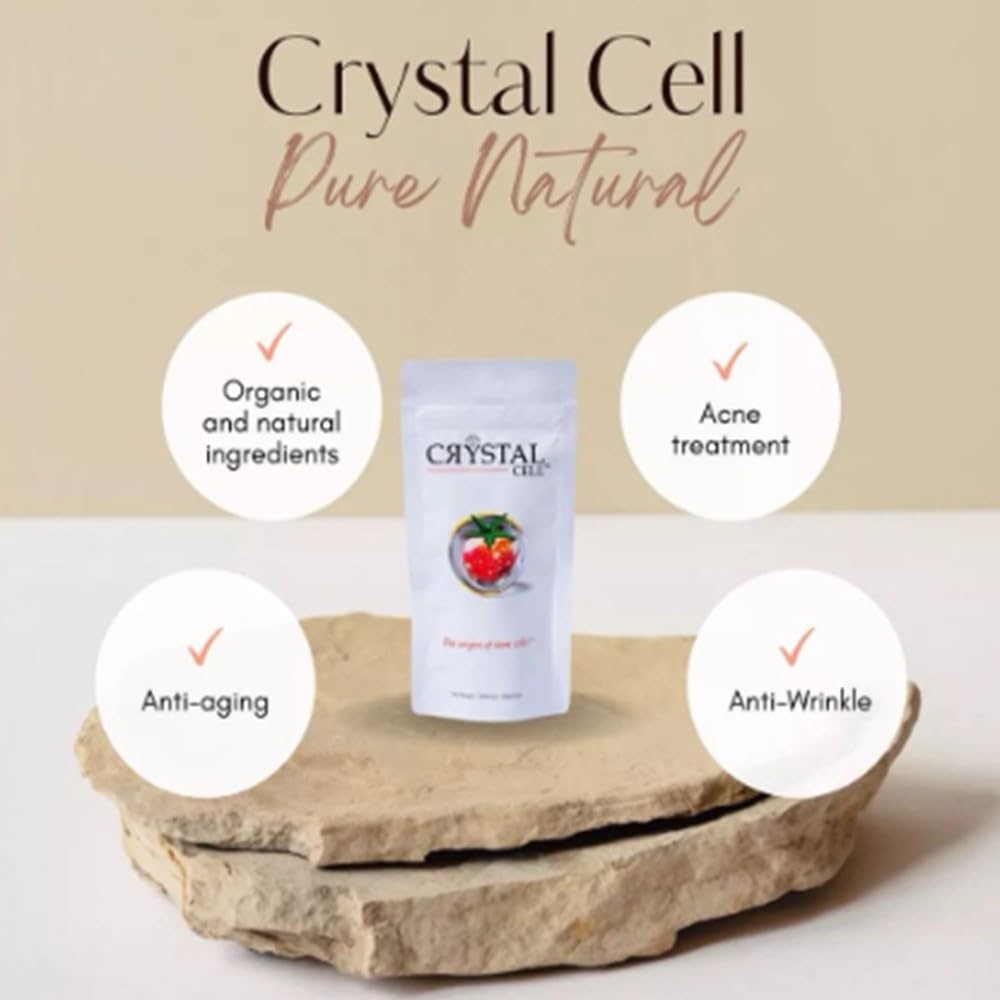 Phytoscience Crystal Cell Stem Cell - Suplemento de Células Madre (4 Paquetes x 14 Sobres)