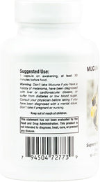 Supreme Nutrition Mucuna Supreme, 90 Cápsulas Vegetarianas de Semilla de Terciopelo Puro (Paquete de 2)