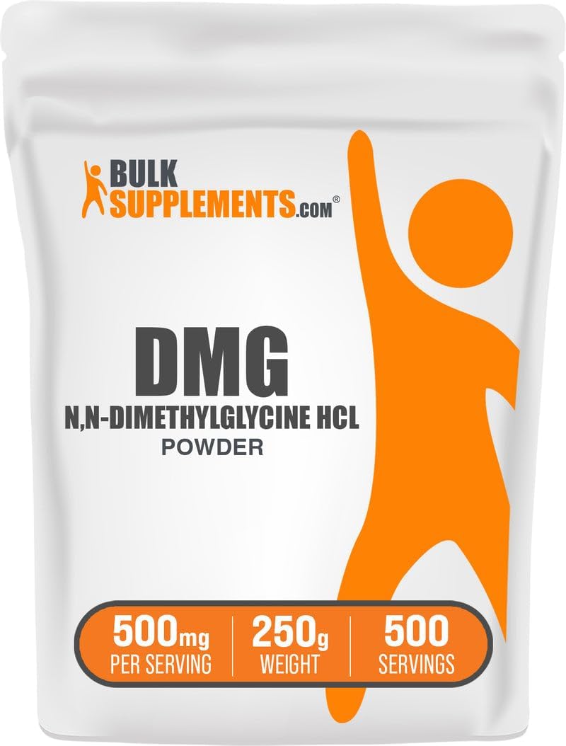 DMG Powder (N,N-Dimethylglycine HCl) - 500 mg per Serving, 250 g