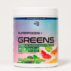 Believe Supplements Superfoods+Greens – Mezcla de Superalimentos, Sabor Cítrico (30 dosis)