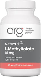 MethylPro L-Metilfolato 15 mg - 90 Cápsulas - Metilfolato Activo 5-MTHF