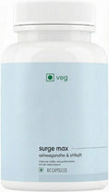 Surge Maxs - Cápsulas con Shilajit, Ashwagandha, Gokshura y Safed Musli - 60 Cápsulas