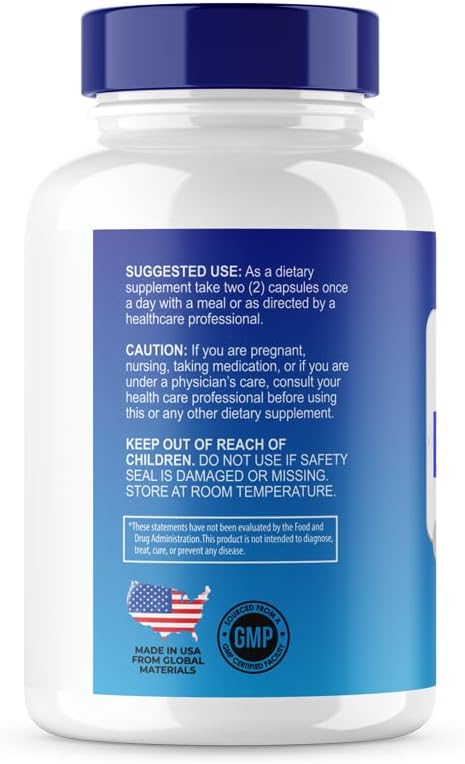 Microbio Blood Booster - Complemento Natural para el Flujo Sanguíneo (60 Cápsulas)