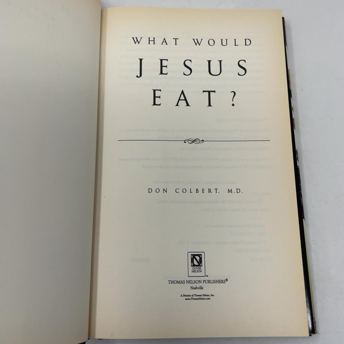 ¿Qué comería Jesús? El programa definitivo para comer bien, sentirse genial y vivir más tiempo