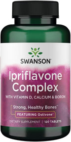 Swanson Complejo de Ipriflavona con Ostivone, 120 comprimidos