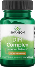 Swanson DIM Complex (Diindolilmetano) 100 mg, 30 Cápsulas
