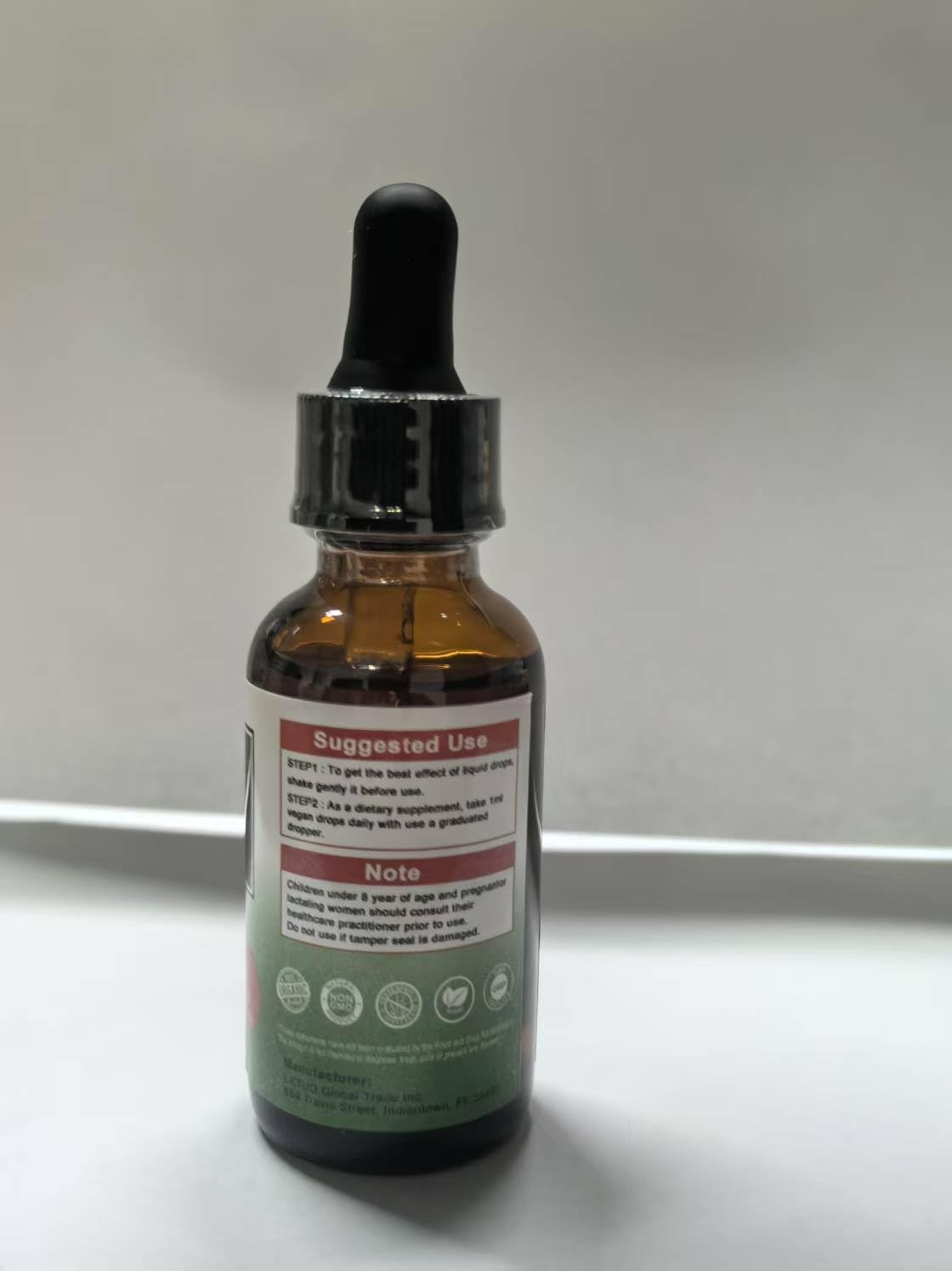 Sea Moss con Aceite de Semilla Negra y Soursop - Gotas Líquidas Multimineral y Vitaminas - Suplemento Superfood Orgánico No-GMO