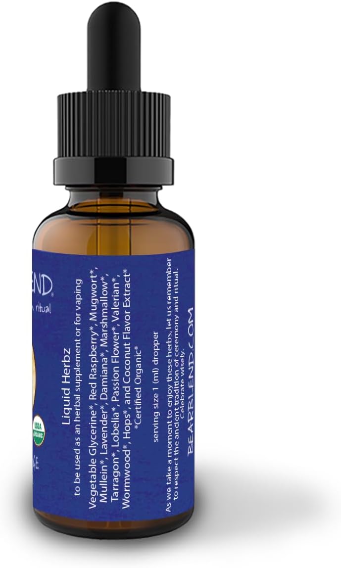 Bear Blend Liquid Herbz - Dream Lodge - Elixir Herbal Orgánico (30 ml)