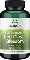 Swanson Trébol Rojo Flor 430 mg 90 Cápsulas