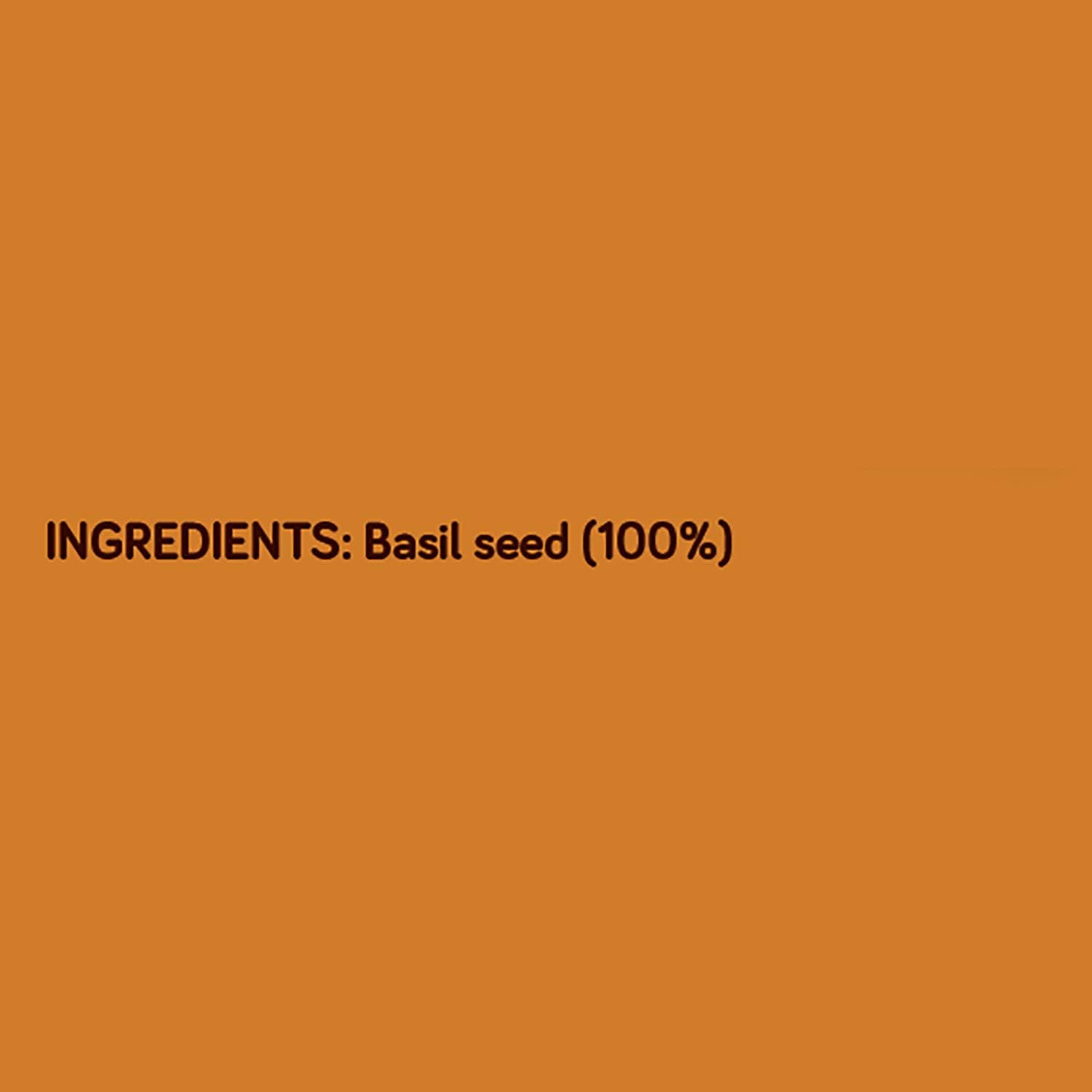 KILLI Basil | Thiruneetru Pachilai | Sabja Seed, 200 g