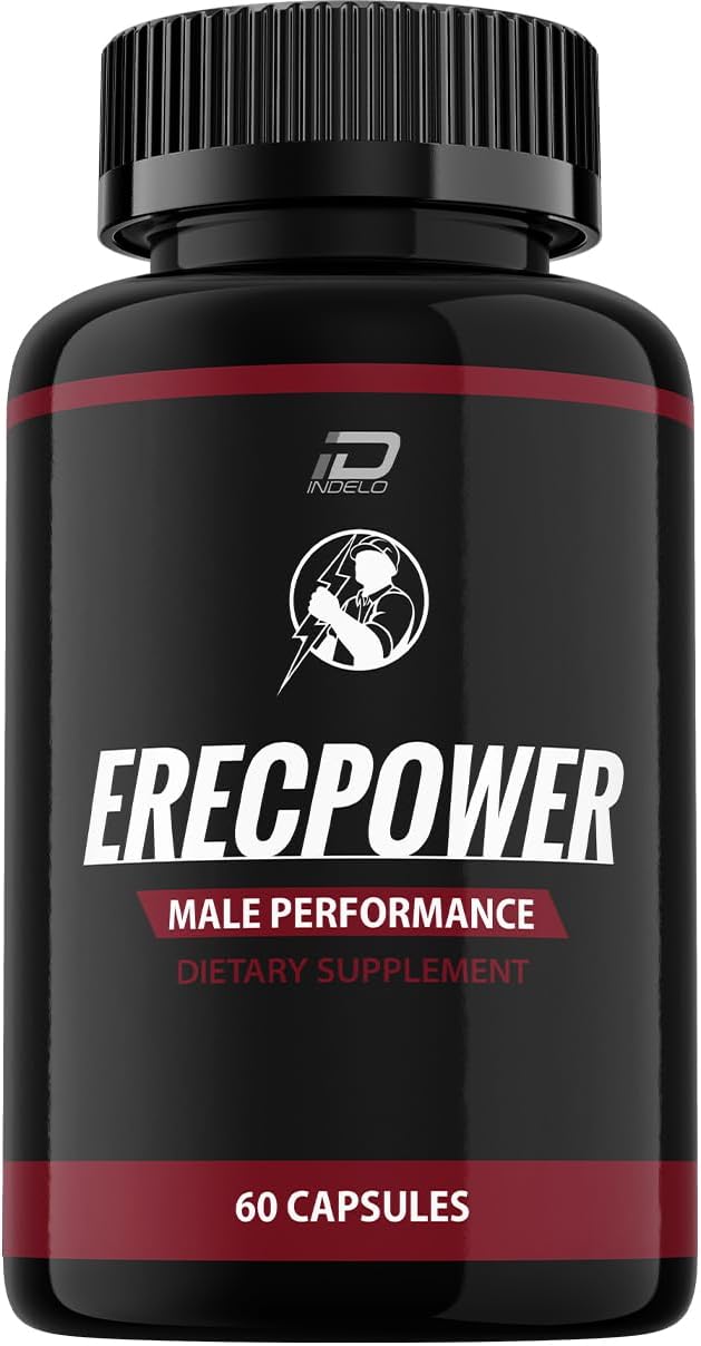 Erecpower Cápsulas para Hombres - Suplemento Multivitamínico