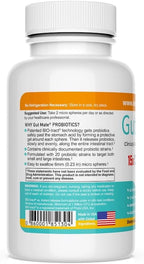 Gut Mate® Probióticos – 20 Cepas, Tecnología BIO-Tract