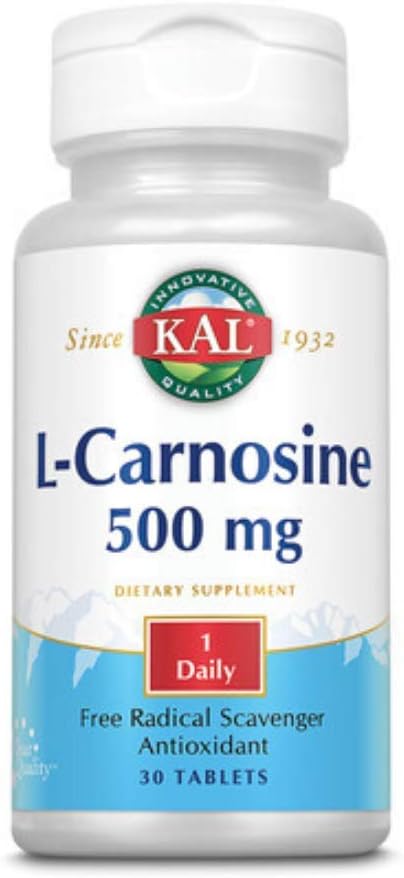 KAL L-Carnosinum 500 mg, 30 Comprimidos