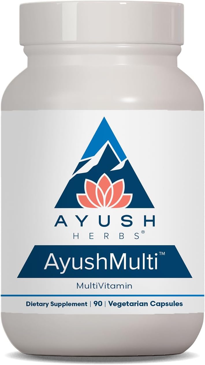 Ayush Multi - Multivitamínico con Yodo y Zinc para Hombres y Mujeres, 90 Cápsulas