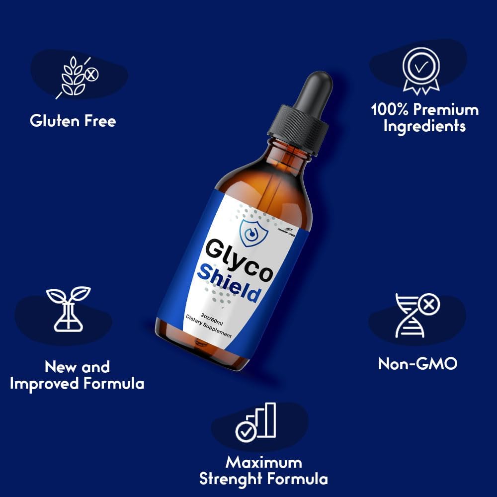 Glyco Shield Drops (2 Pack) – Suplemento Líquido de Fórmula Natural